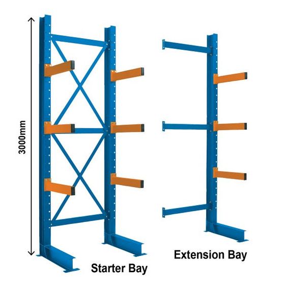 CANTILEVER RACKING HEAVY DUTY SYSTEM