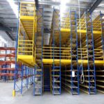 MULTI TIER RACKING SYSTEM - RAK GUDANG BESI SUSUN SIKU LUBANG - RAK ...