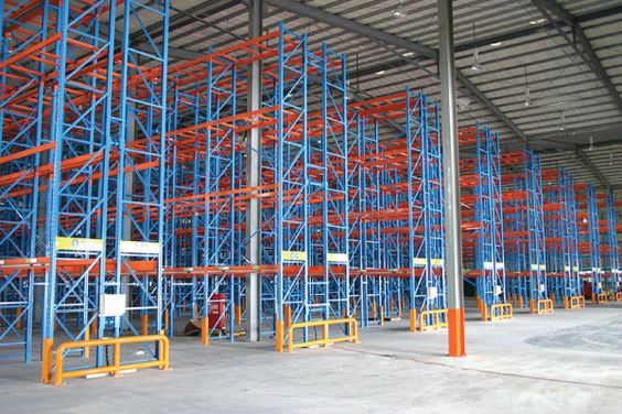 SELECTIVE PALLET RACKING SYSTEM