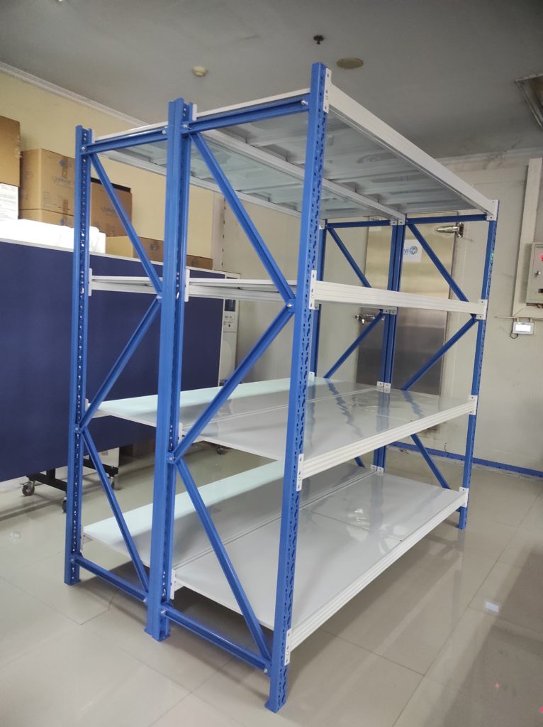 RAK GUDANG LIGHT DUTY TIPE RR-250 DI KANTOR DEPKES RI JAKARTA PUSAT | 4 TINGKAT SHELVING | KEKUATAN 250 KG/LEVEL ATAU 1 TON PER UNIT | DIKIRIM DAN DIPASANG OLEH TIM RAJA RAK MINIMARKET | RAJARAKGUDANG.CO.ID & RAJARAKMINIMARKET.COM