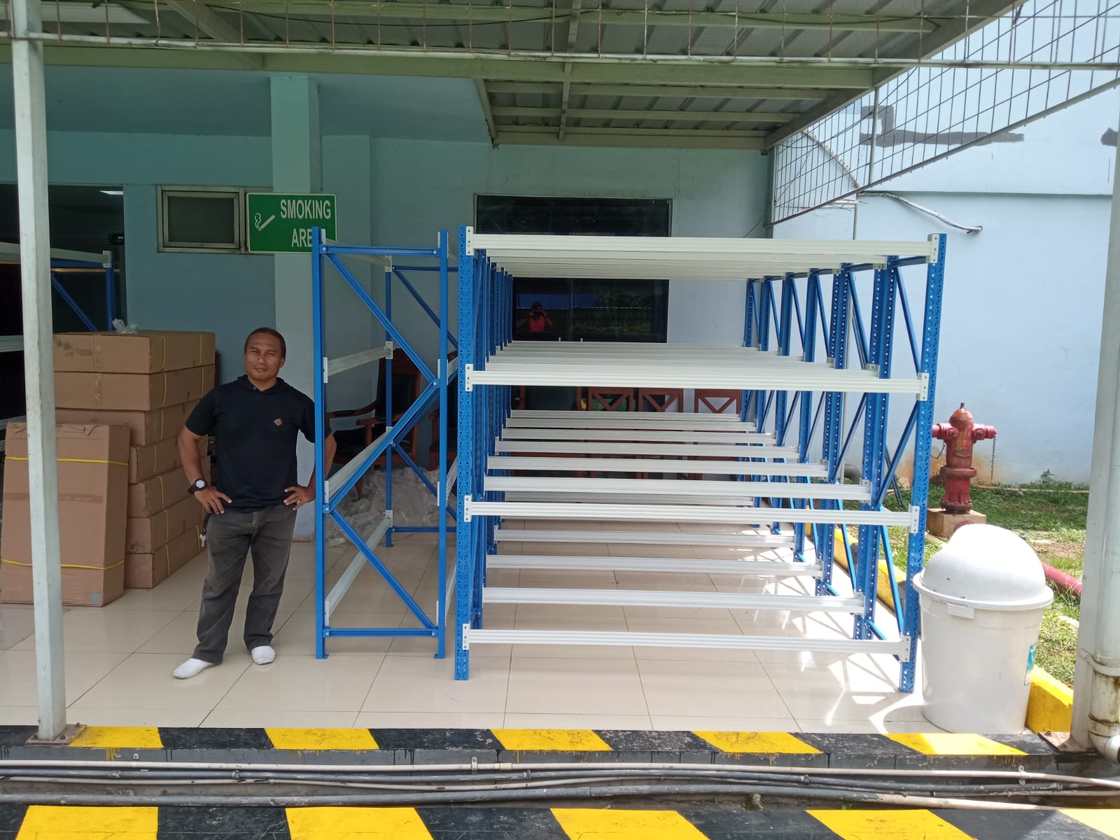 RAK GUDANG LIGHT DUTY RR-250, PEMASANGAN DI KANTOR BP2TL JAKARTA - Jual ...