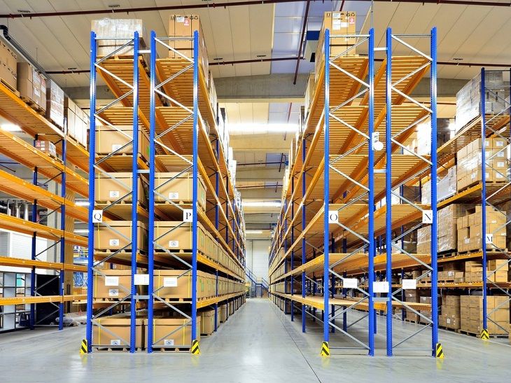 HEAVY DUTY RACK FOR STORAGE INDUSTRIAL WAREHOUSES