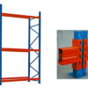 Rak Pallet Besi Gudang Ukuran Besar Tipe RR-2000 Heavy Duty Racking, Kekuatan 2- 5 Ton per Level, Maksimal 10 Ton Per Unit, Cocok untuk Rak Warehouse Skala Pabrik / Industri