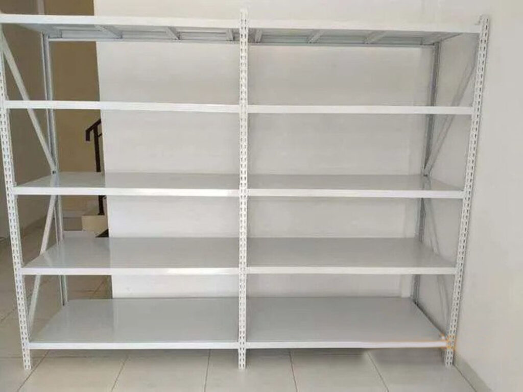 RAK ARSIP BESI KANTOR SERBAGUNA KAPASITAS 150KG/LEVEL TIPE C-150, 4 – 8 LEVEL, UKURAN P.130CM x L.38CM & 60CM x T.200CM & 300CM