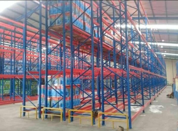 RAK BESI BARANG BERAT INDUSTRI TIPE RR-2000 KAPASITAS 2 TON / LEVEL: Solusi Penyimpanan Heavy Duty untuk Kebutuhan Gudang dan Pabrik Modern