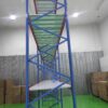 RAK BESI GUDANG UKURAN BESAR KAPASITAS 1 TON / SUSUN SHELVING TIPE RR-1000 | PANJANG 240 CM, LEBAR 100 CM, TINGGI 500 CM