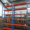 RAK TIPE ZA-500 T.300 - RAK GUDANG BESI PABRIK MEDIUM DUTY (LOKAL) TINGGI 300 CM, KEKUATAN 500 KG / LEVEL ATAU 2 TON / UNIT, 4 LEVEL, UKURAN 200x50x300 CM & 200x60x300 CM (WARNA & UKURAN BISA CUSTOM)