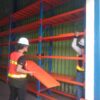 RAK TIPE ZA-500 T.300 - RAK GUDANG BESI PABRIK MEDIUM DUTY (LOKAL) TINGGI 300 CM, KEKUATAN 500 KG / LEVEL ATAU 2 TON / UNIT, 4 LEVEL, UKURAN 200x50x300 CM & 200x60x300 CM (WARNA & UKURAN BISA CUSTOM)