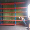RAK TIPE ZA-500 T.300 - RAK GUDANG BESI PABRIK MEDIUM DUTY (LOKAL) TINGGI 300 CM, KEKUATAN 500 KG / LEVEL ATAU 2 TON / UNIT, 4 LEVEL, UKURAN 200x50x300 CM & 200x60x300 CM (WARNA & UKURAN BISA CUSTOM)