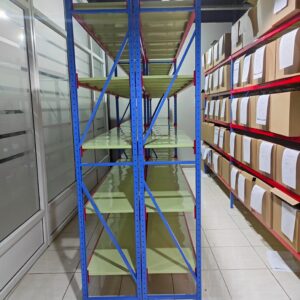 JUAL RAK BESI GUDANG SUSUN LIGHT DUTY SERBAGUNA TIPE C-150, UKURAN 200x38x200 CM, KAPASITAS 150 KG x 5 LEVEL