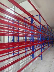 JUAL RAK BESI GUDANG SUSUN LIGHT DUTY SERBAGUNA TIPE C-150, UKURAN 200x38x200 CM, KAPASITAS 150 KG x 5 LEVEL