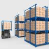 NESTAINER / STACKABLE PALLET BESI RACKING PORTABLE TIPE SJP-1500: Solusi Efisien & Portable untuk Sistem Penyimpanan Gudang Anda