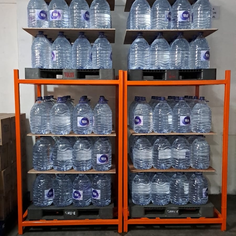 NESTAINER / STACKABLE PALLET BESI RACKING PORTABLE TIPE SJP-1500: Solusi Efisien & Portable untuk Sistem Penyimpanan Gudang Anda