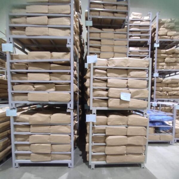 NESTAINER / STACKABLE PALLET BESI RACKING PORTABLE TIPE SJP-1500: Solusi Efisien & Portable untuk Sistem Penyimpanan Gudang Anda