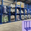 NESTAINER / STACKABLE PALLET BESI RACKING PORTABLE TIPE SJP-1500: Solusi Efisien & Portable untuk Sistem Penyimpanan Gudang Anda