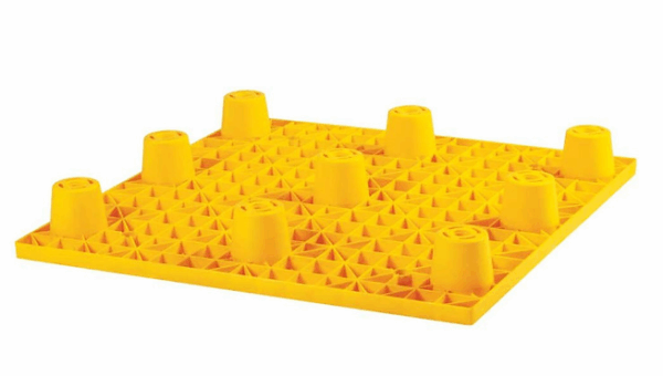 PALLET PLASTIK RABBIT UKURAN 110x110x14 TIPE NPF-1111 | PALET PLASTIK STANDAR INDUSTRI | KIRIM KE SELURUH INDONESIA