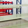 RAK BESI GUDANG MEDIUM DUTY SUSUN SERBAGUNA TIPE RR-500, 4 LEVEL, KAPASITAS (KEKUATAN) LOAD MAX 500KG/LEVEL SHELVING ATAU 2 TON PER UNIT | UKURAN PxL (200x60 CM) x Tinggi (200,250,300 CM) | RAJA RAK GUDANG | KIRIM KE SELURUH INDONESIA