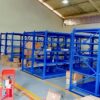 RAK GUDANG BESI PABRIK MEDIUM DUTY TIPE ZA-500 UKURAN 150x100x200 CM, KAPASITAS 500 KG x 5 LEVEL