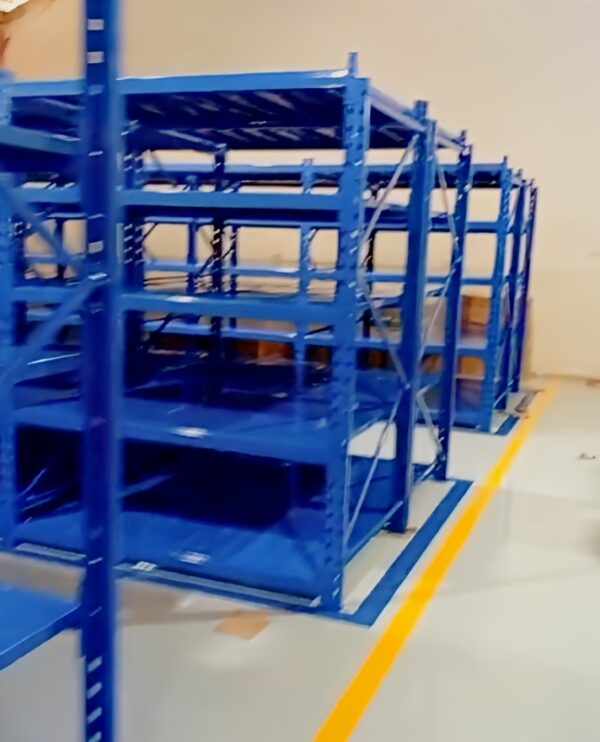 RAK GUDANG BESI PABRIK MEDIUM DUTY TIPE ZA-500 UKURAN 150x100x200 CM, KAPASITAS 500 KG x 5 LEVEL