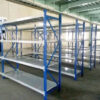 RAK BESI SUSUN GUDANG SERBAGUNA LIGHT DUTY TIPE RR-250 L60, KEKUATAN 250 KG/LEVEL (1 TON/UNIT) | JUAL KE SELURUH INDONESIA