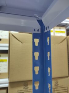 RAK BESI SIKU LUBANG GUDANG SLOTTED ANGLE TIPE STALLUM 100 | RAJA RAK GUDANG