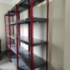RAK BESI SIKU LUBANG GUDANG SLOTTED ANGLE TIPE STALLUM 100 | RAJA RAK GUDANG