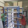 RAK BESI SIKU LUBANG GUDANG SLOTTED ANGLE TIPE STALLUM 100 | RAJA RAK GUDANG