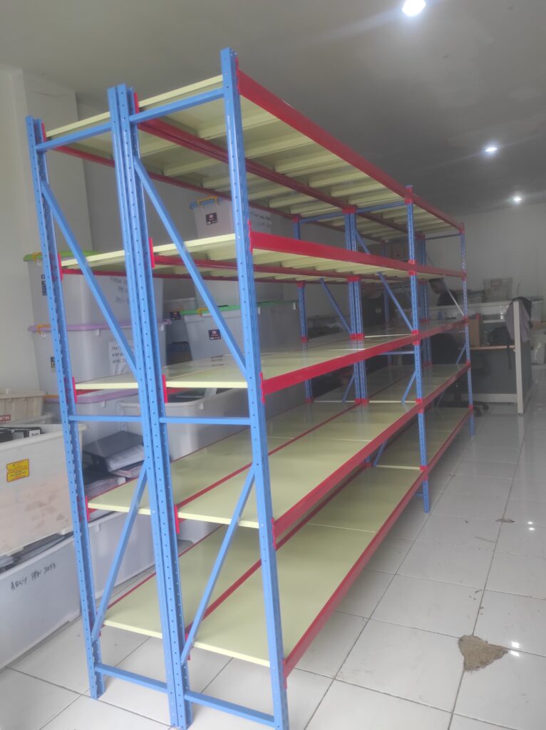 PEMASANGAN RAK BESI SUSUN GUDANG ARSIP KANTOR TIPE C-150 DI KOTA BEKASI OLEH TIM RAJA RAK GUDANG |  RAJARAKGUDANG.CO.ID