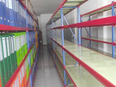 PEMASANGAN RAK BESI SUSUN GUDANG ARSIP KANTOR TIPE C-150 DI KOTA BEKASI