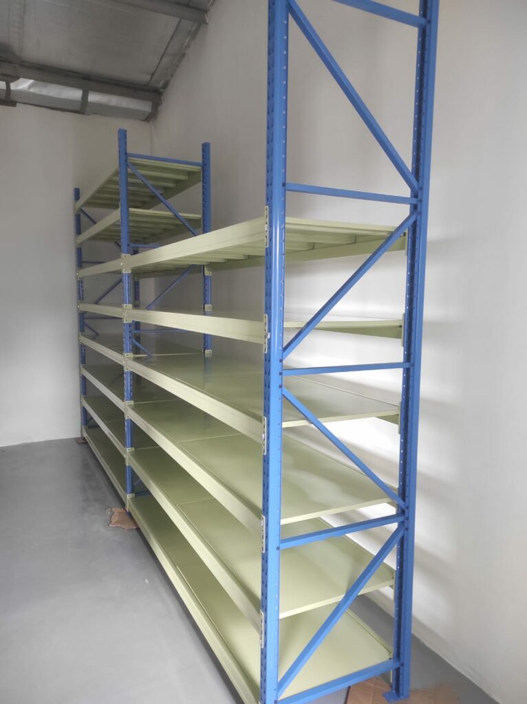 RAK BESI GUDANG MEDIUM DUTY KAP.500 KG/LEVEL SHELVING, UKURAN 200x60x250, 6 LEVEL di BSD SERPONG - TANGERANG SELATAN OLEH TIM RAJA RAK GUDANG | Rajarakgudang.co.id, Rajarakbesi.id & Rakbesigudang.id