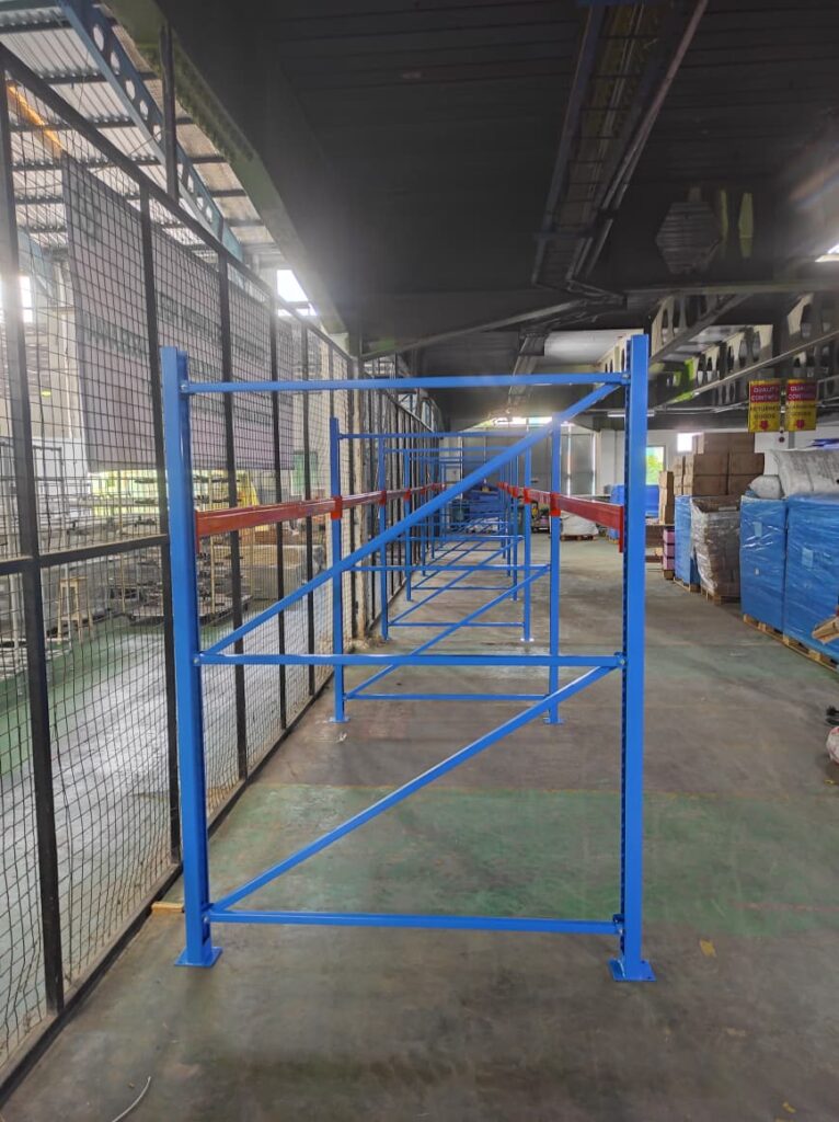 Rak Gudang Heavy Duty 1 Level di Cikarang - Bekasi oleh Tim RAJA RAK GUDANG