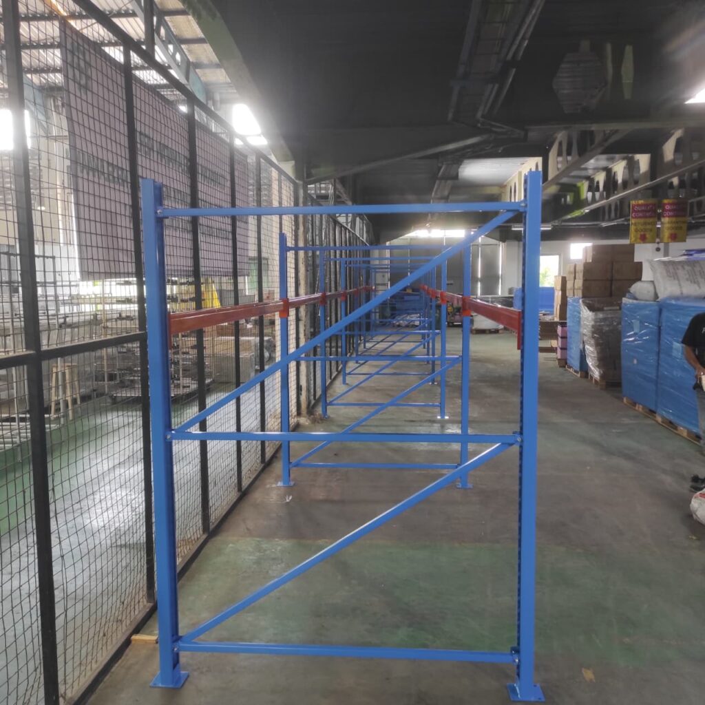 Rak Gudang Heavy Duty 1 Level di Cikarang - Bekasi oleh Tim RAJA RAK GUDANG