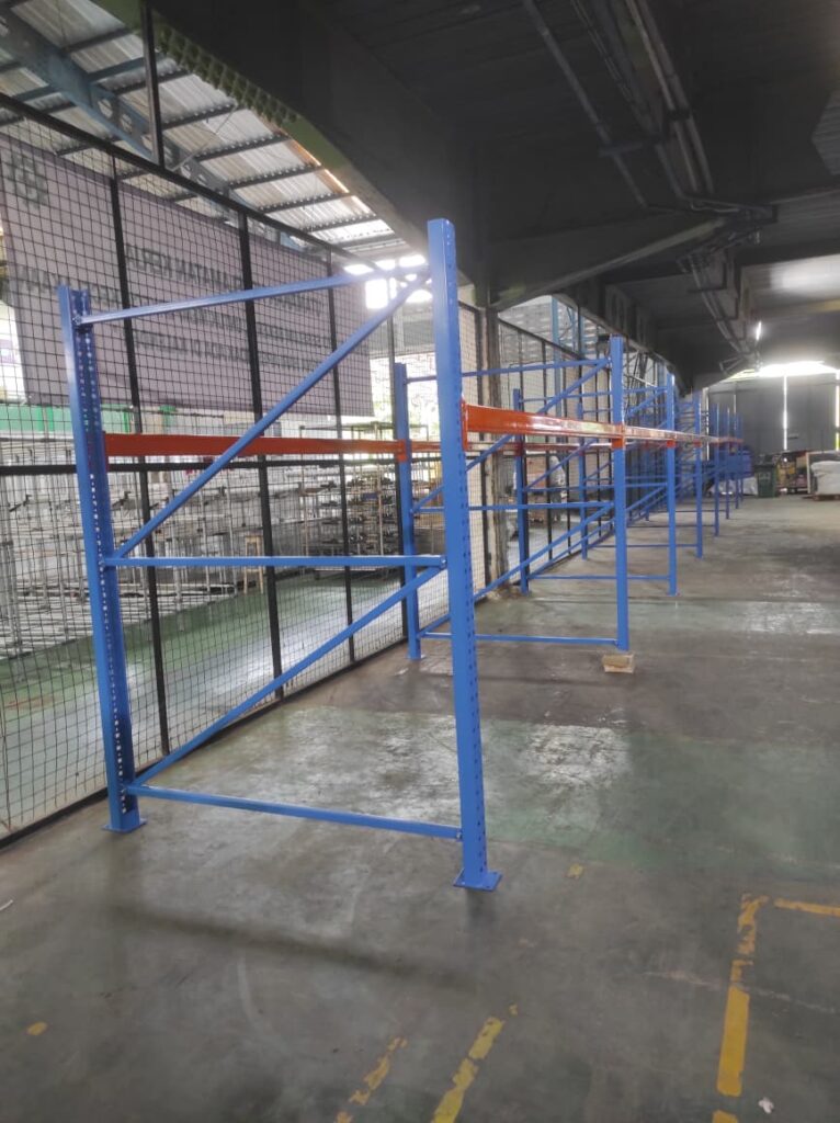 Rak Gudang Heavy Duty 1 Level di Cikarang - Bekasi oleh Tim RAJA RAK GUDANG