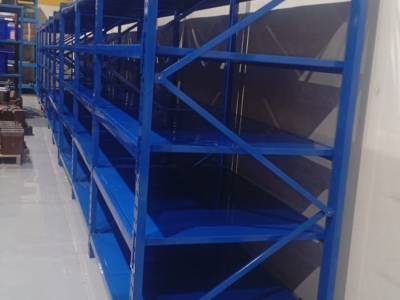 Rak Besi Gudang Susun Light Duty Load 300 Kg/Level di PLN Kreo Tangerang