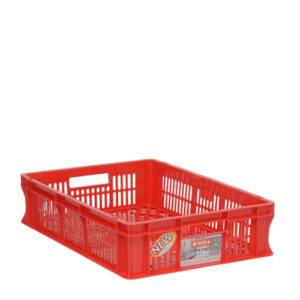 BOX CONTAINER INDUSTRI LION STAR TIPE IC-27 FORTE CRATE 301, UKURAN 600 x 425 x Tinggi 140 mm, VOLUME 35 LITER | KERANJANG PLASTIK INDUSTRIAL