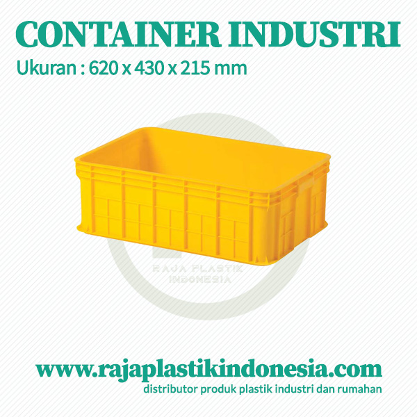 Container Box Industri Rabbit 2233 – Keranjang Plastik Rapat Serbaguna | Raja Rak Gudang