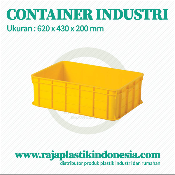 Container Box Rabbit 2033 – Keranjang Industri Plastik Rapat Serbaguna | Raja Plastik Gudang
