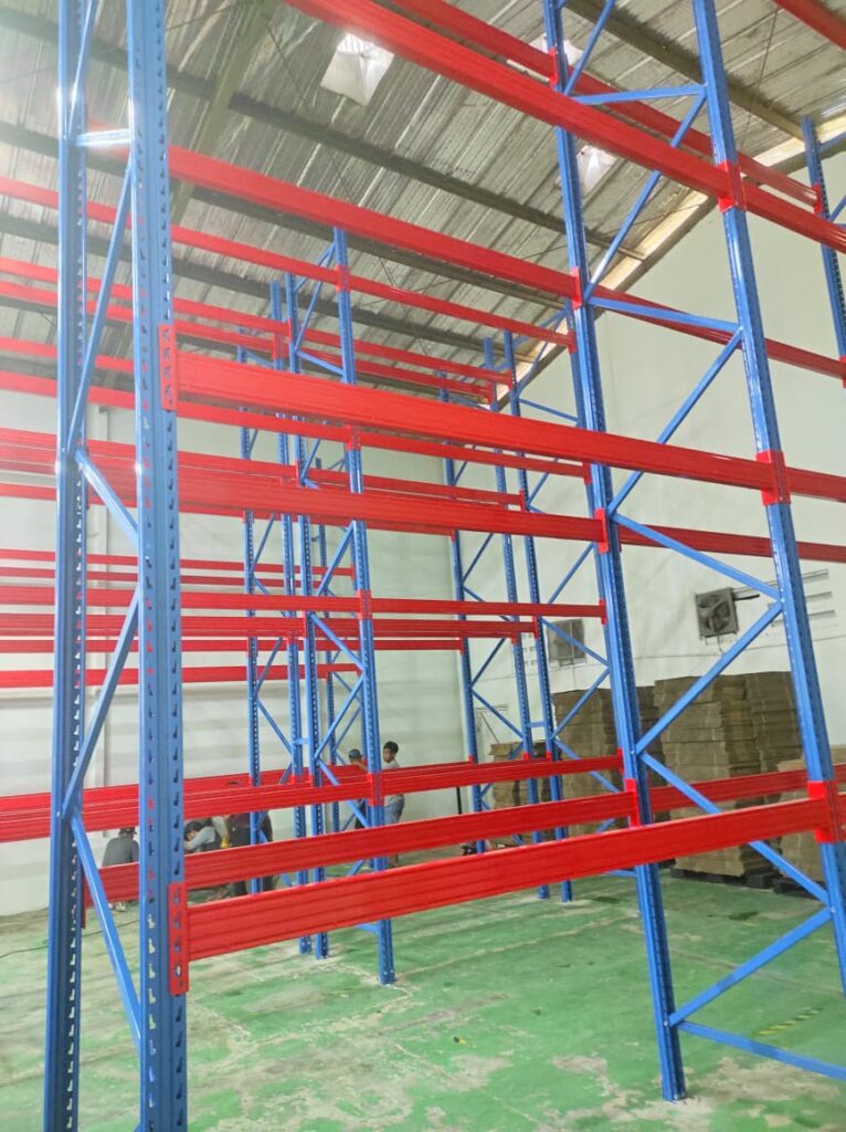 RAK BESI GUDANG INDUSTRI HEAVY DUTY DI TAMAN TEKNO BSD - KOTA TANGERANG SELATAN