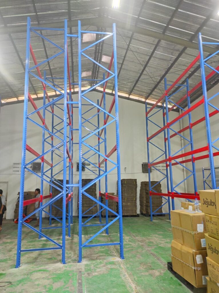 RAK BESI GUDANG INDUSTRI HEAVY DUTY DI TAMAN TEKNO BSD - KOTA TANGERANG SELATAN