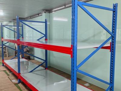 RAK BESI GUDANG HEAVY DUTY UKURAN BESAR DI CIMAHI