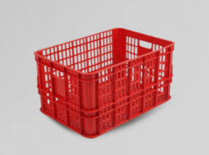 KERANJANG INDUSTRI MERAH BIOPLAST TIPE 6215, 6225, 6232, 6238