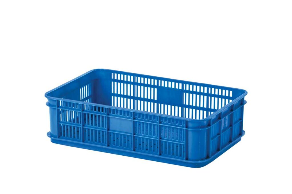 KERANJANG INDUSTRI RABBIT 3002 – BOX PLASTIK CONTAINER 59×38×16,5 CM | RAJA RAK GUDANG
