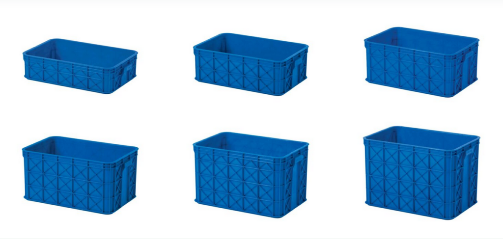 KERANJANG INDUSTRI RABBIT 3322, 3323, 3324, 3326, 3328, 3329 CONTAINER BOX PLASTIK RAPAT