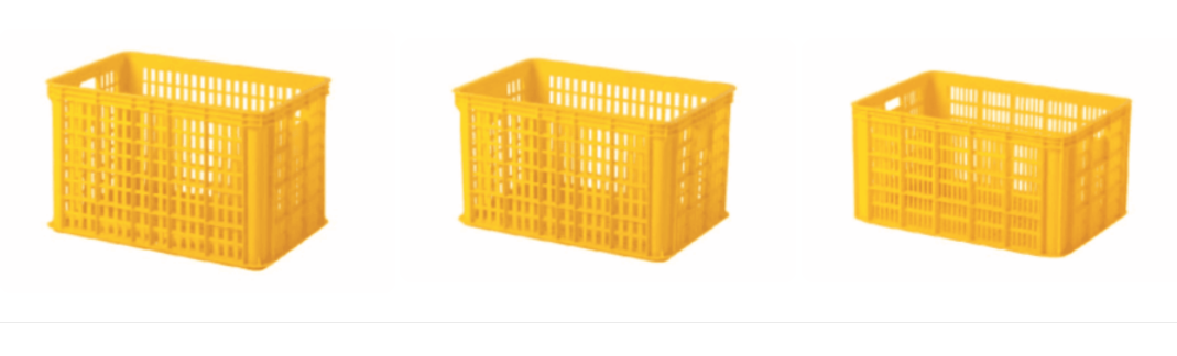 CONTAINER BOX KERANJANG PLASTIK INDUSTRI RABBIT 2606, 2707, 2808