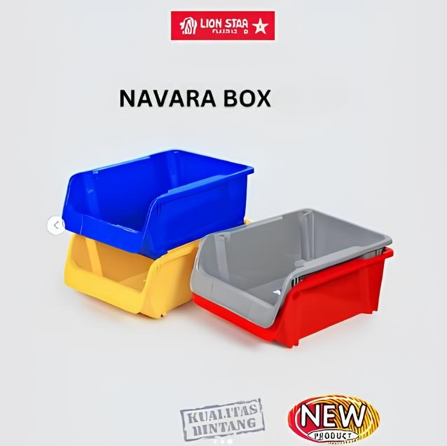 Tempat Penyimpanan Kotak Alat Perkakas Lion Star JX-34 Navara Box 300 | Raja Rak Gudang