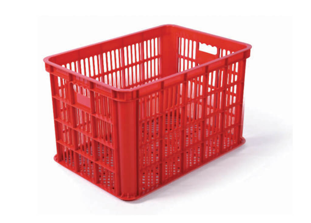 BOX CONTAINER INDUSTRI PLASTIK BESAR HANATA HNT 2004 KONTAINER BERLUBANG UK.620 x 430 x 380 MM: Solusi Penyimpanan Industri Modern yang Kuat dan Multifungsi