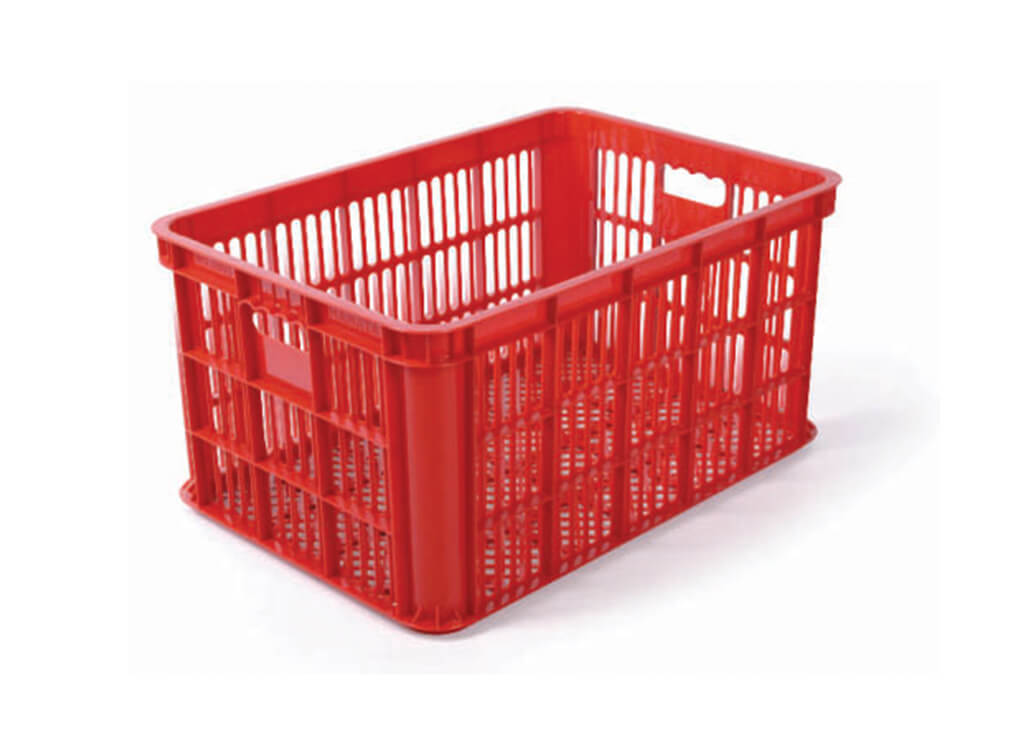 BOX CONTAINER INDUSTRI PLASTIK HANATA HNT 2003 KONTAINER BERLUBANG UK.620 x 430 x 31: Solusi Container Industri Berkualitas untuk Penyimpanan dan Distribusi Barang