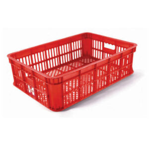 BOX CONTAINER INDUSTRI PLASTIK BERLUBANG HANATA 2000L (LARGE) 62x43x18 CM | RAJA RAK GUDANG