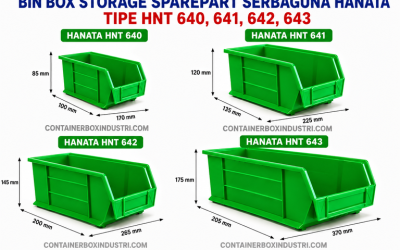 BIN BOX STORAGE SPARE PART SERBAGUNA HANATA TIPE HNT 640, 641, 642 & 643